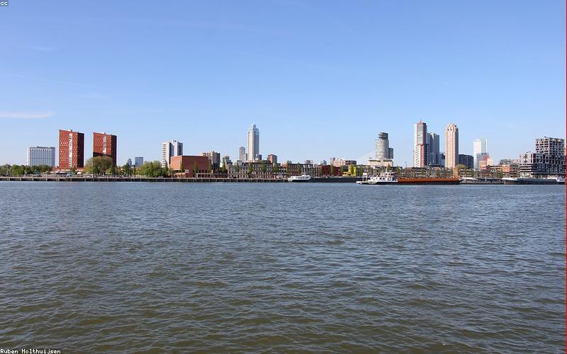 Flugzeug am Flughafen Rotterdam